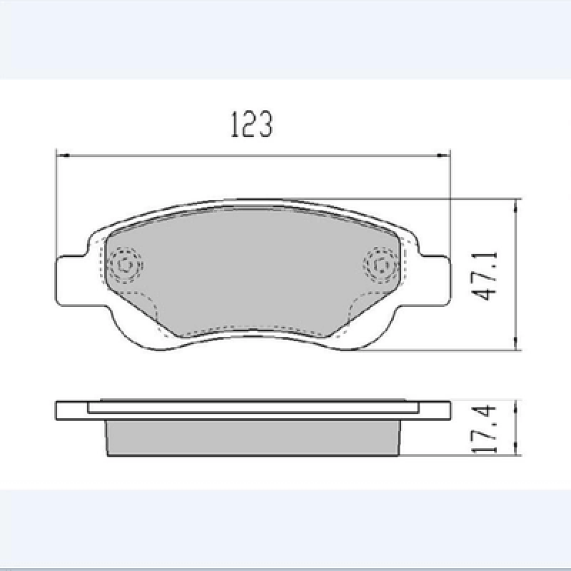 Brake pads F0  D1604 FDB1790