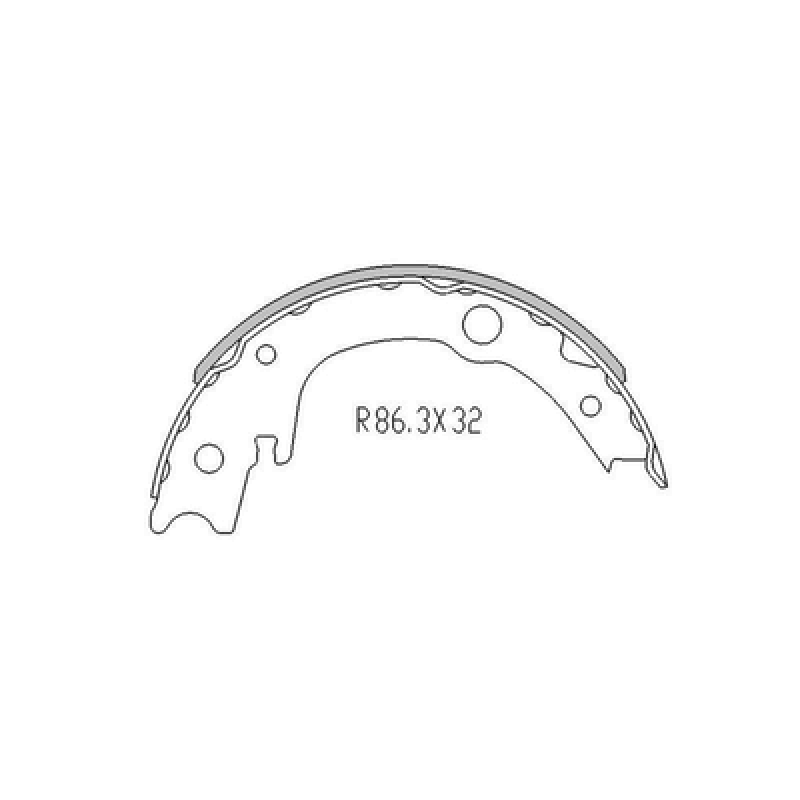 Brake Pads F3 F3R G3 G3R L3   S796